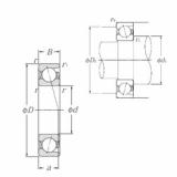 Angular Contact Ball Bearings 7911C NTN