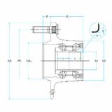 tapered roller bearing axial load ZA-28BWK19B-Y-2CP-01 NSK