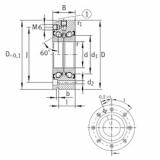 thrust ball bearing applications ZKLF60145-2Z INA
