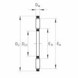 thrust ball images bearings TC3648 INA