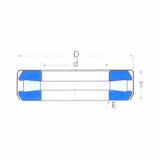 thrust ball images bearings T157 Timken