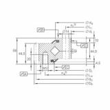 thrust ball images bearings XSA 14 0544 N INA