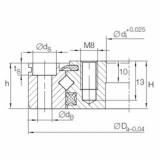 thrust ball images bearings XU 05 0077 INA