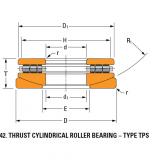 TPS thrust cylindrical roller bearing 160TPS165