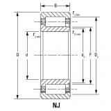 CYLINDRICAL BEARINGS ONE-ROW METRIC ISO SERIES NJ232EMA