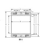 Four-Row Cylindrical Roller Bearings 710ARXS3006 788RXS3006