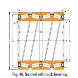 Timken Sealed roll neck Bearings Bore seal 237 O-ring