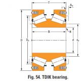 tdik thrust tapered roller bearings lm975342dw lm975312
