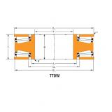 TTdFlk TTdW and TTdk bearings Thrust race single T24000f