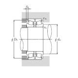 Double Row Tapered Roller Bearings NTN 4130360